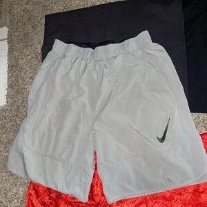 Nike Black and Gray Athletic Shorts